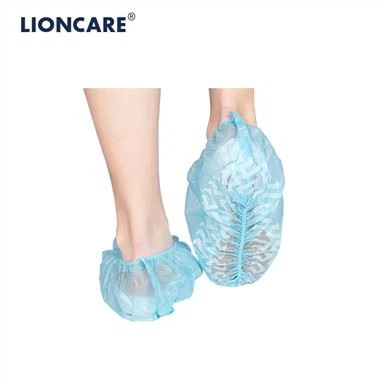 LIONCARE® פוליפרופילן נעליים חד פעמיות מכסה נגד החלקה