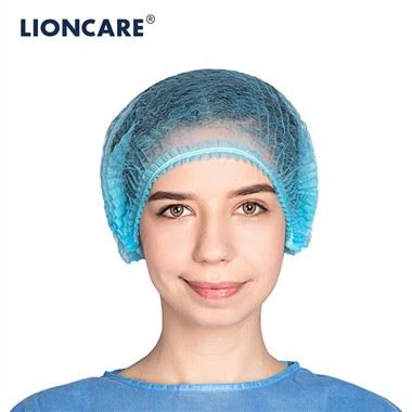 כובע קליפ חד פעמי מסוג LIONCARE® פוליפרופילן כפול אלסטי